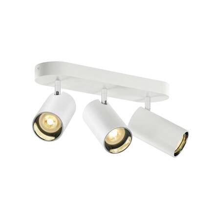 BIG WHITE (SLV) ASTO TUBE stropní přisazené svítidlo, válcové, max. 3x 10 W, bílé 1006428