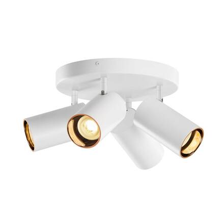 BIG WHITE (SLV) ASTO TUBE stropní přisazené svítidlo, válcové, max. 4x 10 W, bílé 1006430
