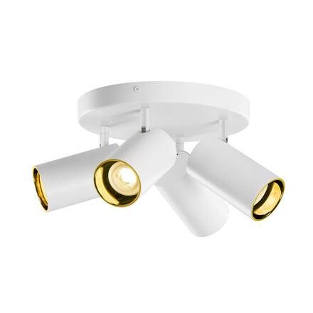 BIG WHITE (SLV) ASTO TUBE stropní přisazené svítidlo, válcové, max. 4x 10 W, bílé 1006430