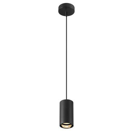 BIG WHITE (SLV) ASTO TUBE závěsné svítidlo, GU10, délka závěsu 250 cm, max. 10 W, černá 1006431