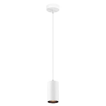 BIG WHITE (SLV) ASTO TUBE závěsné svítidlo, GU10, délka závěsu 250 cm, max.10 W, bílá 1006432