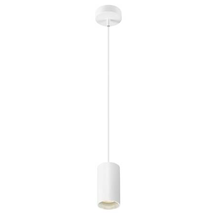 BIG WHITE (SLV) ASTO TUBE závěsné svítidlo, GU10, délka závěsu 250 cm, max.10 W, bílá 1006432