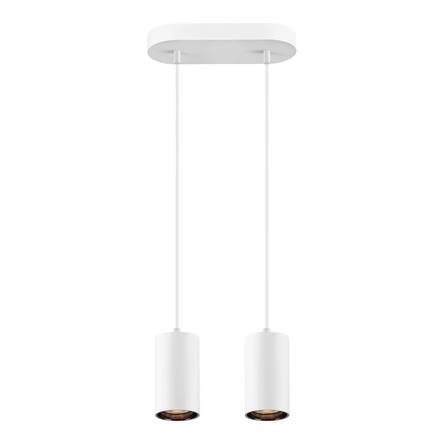 BIG WHITE (SLV) ASTO TUBE závěsné svítidlo, GU10, délka závěsu 250 cm, max. 2x 10 W, bílá 1006434