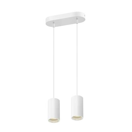 BIG WHITE (SLV) ASTO TUBE závěsné svítidlo, GU10, délka závěsu 250 cm, max. 2x 10 W, bílá 1006434