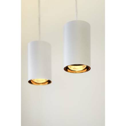 BIG WHITE (SLV) ASTO TUBE závěsné svítidlo, GU10, délka závěsu 250 cm, max. 2x 10 W, bílá 1006434
