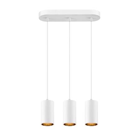 BIG WHITE (SLV) ASTO TUBE závěsné svítidlo, GU10, délka závěsu 250 cm, max. 3x 10 W, bílá 1006436