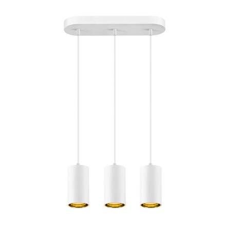 BIG WHITE (SLV) ASTO TUBE závěsné svítidlo, GU10, délka závěsu 250 cm, max. 3x 10 W, bílá 1006436