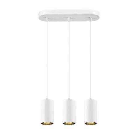 BIG WHITE (SLV) ASTO TUBE závěsné svítidlo, GU10, délka závěsu 250 cm, max. 3x 10 W, bílá 1006436