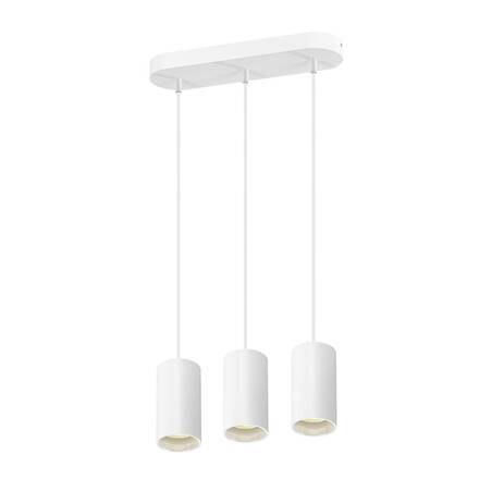 BIG WHITE (SLV) ASTO TUBE závěsné svítidlo, GU10, délka závěsu 250 cm, max. 3x 10 W, bílá 1006436