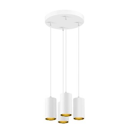 BIG WHITE (SLV) ASTO TUBE závěsné svítidlo, GU10, délka závěsu 250 cm, max. 4x 10 W, bílá 1006438