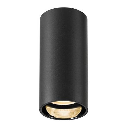 BIG WHITE (SLV) ASTO TUBE stropní přisazené svítidlo, válcové, max. 1x 10 W, černé 1006439