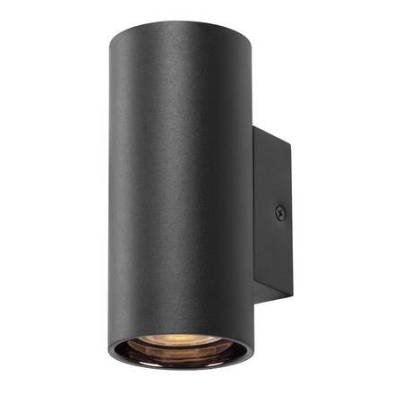 BIG WHITE (SLV) ASTO TUBE nástěnné přisazené svítidlo, válcové, max. 1x 10 W, černé 1006441