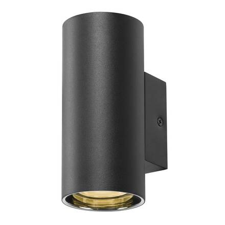 BIG WHITE (SLV) ASTO TUBE nástěnné přisazené svítidlo, válcové, max. 1x 10 W, černé 1006441