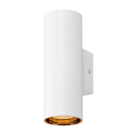BIG WHITE (SLV) ASTO TUBE nástěnné přisazené svítidlo, válcové, 2x 10 W, bílé 1006444