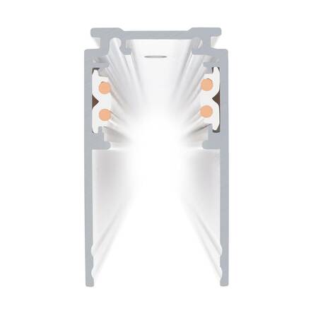 BIG WHITE (SLV) 3 m nástavbová lišta hlub., 48 V TRACK, bílá, DALI 1006554