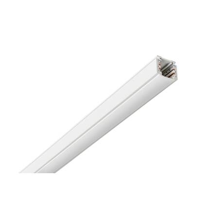 BIG WHITE (SLV) 48 V TRACK lištový kryt 20 mm pro standardní montáž lišty, 2 m, bílá 1006612