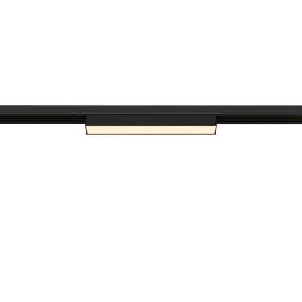 BIG WHITE (SLV) IN-LINE 22 48 V TRACK opal, DALI, spot, černé/černé, 7,3 W, 570 lm, 3000 K, CRI90, 95° 1006617