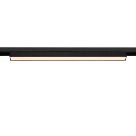 BIG WHITE (SLV) IN-LINE 44 48 V TRACK opal, DALI, spot, černé, 14 W, 1140 lm, 2700 K, CRI90, 95° 1006621