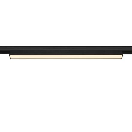 BIG WHITE (SLV) IN-LINE 44 48 V TRACK opal, DALI, spot, černé/černé, 14 W, 1180 lm, 3000 K, CRI90, 95° 1006623
