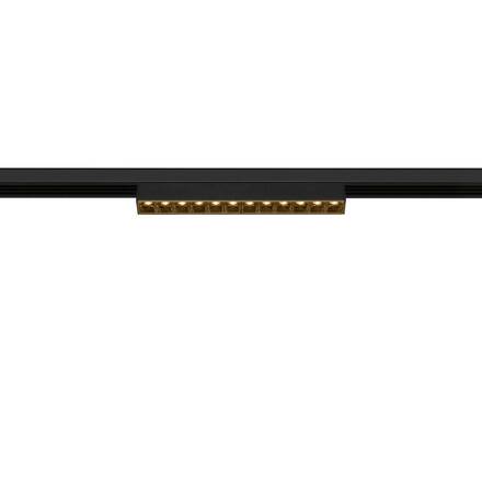 BIG WHITE (SLV) IN-LINE 22 48 V TRACK Darklight Reflector, DALI, spot, černé/černé, 7,3 W, 580 lm, 2700 K, CRI90, 35° 1006627