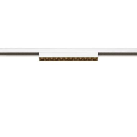 BIG WHITE (SLV) IN-LINE 22 48 V TRACK Darklight Reflector, DALI, spot, bílé/bílé, 7,3 W, 580 lm, 2700 K, CRI90, 35° 1006628