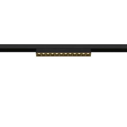 BIG WHITE (SLV) IN-LINE 24 48 V TRACK Darklight Reflector, DALI, spot, černé/černé, 7,3 W, 610 lm, 3000 K, CRI90, 35° 1006629