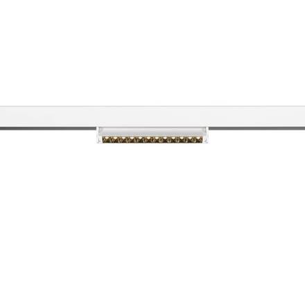 BIG WHITE (SLV) IN-LINE 24 48 V TRACK Move DALI, Darklight Reflector, spot, bílé/bílé, 7,3 W, 580 lm, 2700 K, CRI90, 35° 1006640