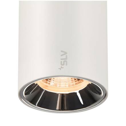 BIG WHITE (SLV) NUMINOS S 48 V TRACK DALI, spot, bílé/chrom, 16 W, 980 lm, 2700 K, CRI90, 55° 1006722