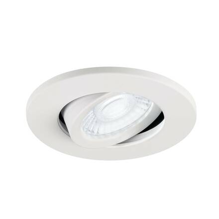 BIG WHITE (SLV) UNIVERSAL DOWNLIGHT kryt pro downlight IP20, výkyvný, kulatý, bílý 1007092