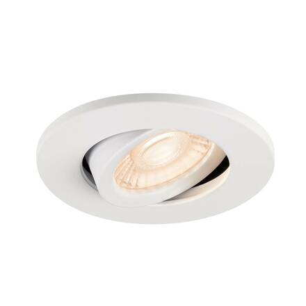 BIG WHITE (SLV) UNIVERSAL DOWNLIGHT kryt pro downlight IP20, výkyvný, kulatý, bílý 1007092