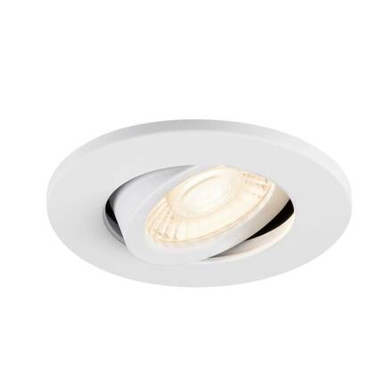 BIG WHITE (SLV) UNIVERSAL DOWNLIGHT kryt pro downlight IP20, výkyvný, kulatý, bílý 1007092