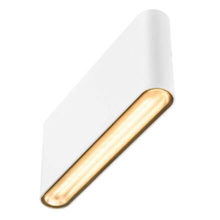 BIG WHITE (SLV) OVAL 18 WL nástěnné přisazené svítidlo 2700/3000 K, 10 W, bílá 1007145