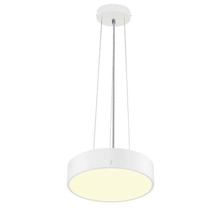 BIG WHITE (SLV) MEDO PRO 30 nástěnné a stropní nástavbové svítidlo, kulaté, 3000/4000K, 10W, DALI, Touch, 70°, UGR&lt;19, bílá 1007285