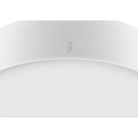 BIG WHITE (SLV) MEDO PRO 30 nástěnné a stropní nástavbové svítidlo, kulaté, 3000/4000K, 10W, DALI, Touch, 110°, bílá 1007287
