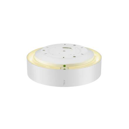 BIG WHITE (SLV) MEDO PRO 30 nástěnné a stropní nástavbové svítidlo, kulaté, 3000/4000K, 10W, DALI, Touch, 110°, bílá 1007287