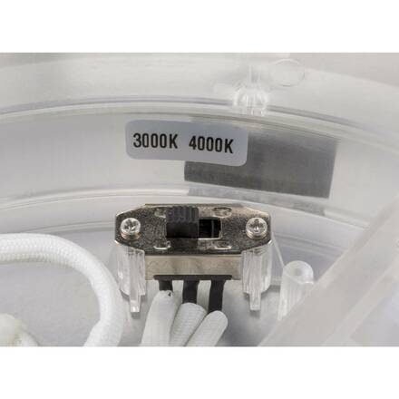 BIG WHITE (SLV) MEDO PRO 30 nástěnné a stropní nástavbové svítidlo, kulaté, 3000/4000K, 10W, fáze, 110°, bílá 1007291