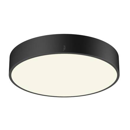 BIG WHITE (SLV) MEDO PRO 40 nástěnné a stropní nástavbové svítidlo, kulaté, 3000/4000K, 19W, DALI, Touch, 110°, černá 1007294