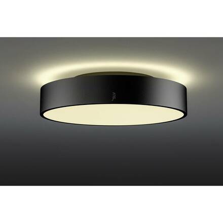 BIG WHITE (SLV) MEDO PRO 40 nástěnné a stropní nástavbové svítidlo, kulaté, 3000/4000K, 19W, fáze, 80°, UGR&lt;19, černá 1007296
