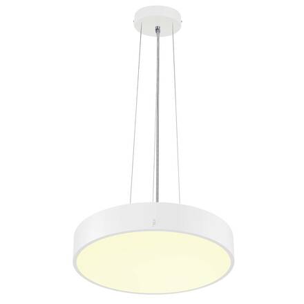 BIG WHITE (SLV) MEDO PRO 40 nástěnné a stropní nástavbové svítidlo, kulaté, 3000/4000K, 19W, fáze, 80°, UGR&lt;19, bílá 1007297