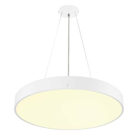 BIG WHITE (SLV) MEDO PRO 60 nástěnné a stropní nástavbové svítidlo, kulaté, 3000/4000K, 39W, DALI, Touch, 80°, UGR&lt;19, bílá 1007301