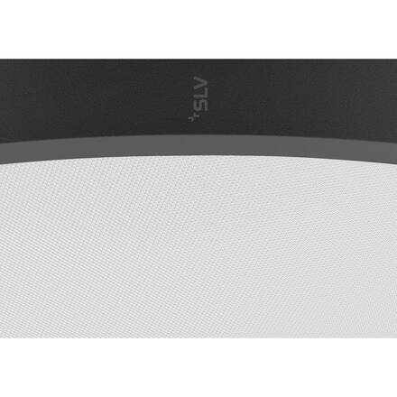 BIG WHITE (SLV) MEDO PRO 90 stropní nástavbové svítidlo, kulaté, 3000/4000K, 74W, fáze, 80°, UGR&lt;19, černá 1007312