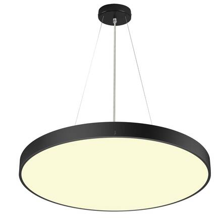 BIG WHITE (SLV) MEDO PRO 90 stropní nástavbové svítidlo, kulaté, 3000/4000K, 74W, fáze, 110°, černá 1007314