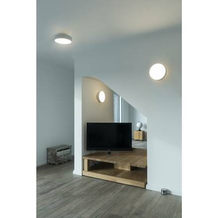 BIG WHITE (SLV) MEDO 30 nástěnné a stropní nástavbové svítidlo, kulaté, 2700/3000/4000K, 12W, fáze, 110°, bílá 1007317