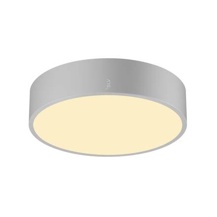 BIG WHITE (SLV) MEDO 30 nástěnné a stropní nástavbové svítidlo, kulaté, 2700/3000/4000K, 12W, fáze, 110°, šedá 1007318
