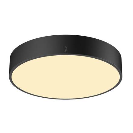 BIG WHITE (SLV) MEDO 40 nástěnné a stropní nástavbové svítidlo, kulaté, 2700/3000/4000K, 20W, fáze, 110°, černá 1007319
