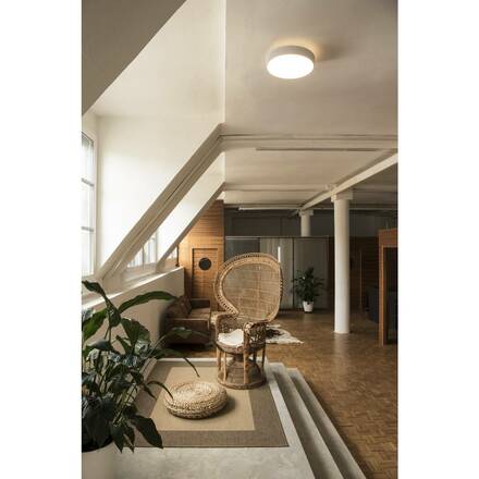 BIG WHITE (SLV) MEDO 40 nástěnné a stropní nástavbové svítidlo, kulaté, 2700/3000/4000K, 20W, fáze, 110°, bílá 1007320