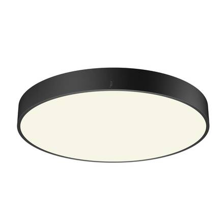 BIG WHITE (SLV) MEDO 60 nástěnné a stropní nástavbové svítidlo, kulaté, 2700/3000/4000K, 39W, fáze, 110°, černá 1007322