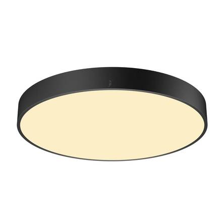 BIG WHITE (SLV) MEDO 60 nástěnné a stropní nástavbové svítidlo, kulaté, 2700/3000/4000K, 39W, fáze, 110°, černá 1007322