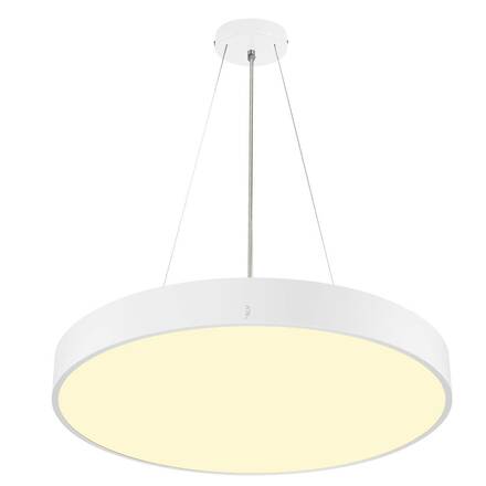 BIG WHITE (SLV) MEDO 60 nástěnné a stropní nástavbové svítidlo, kulaté, 2700/3000/4000K, 39W, fáze, 110°, bílá 1007323