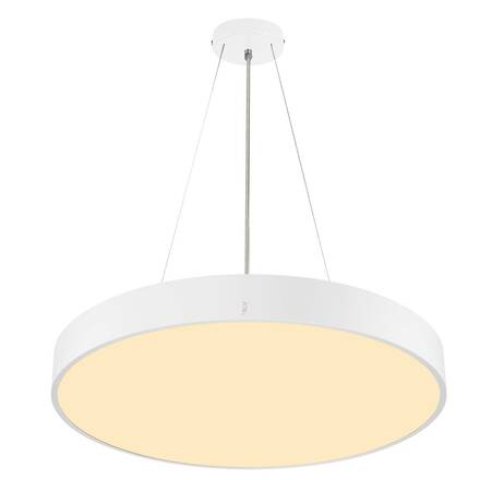 BIG WHITE (SLV) MEDO 60 nástěnné a stropní nástavbové svítidlo, kulaté, 2700/3000/4000K, 39W, fáze, 110°, bílá 1007323